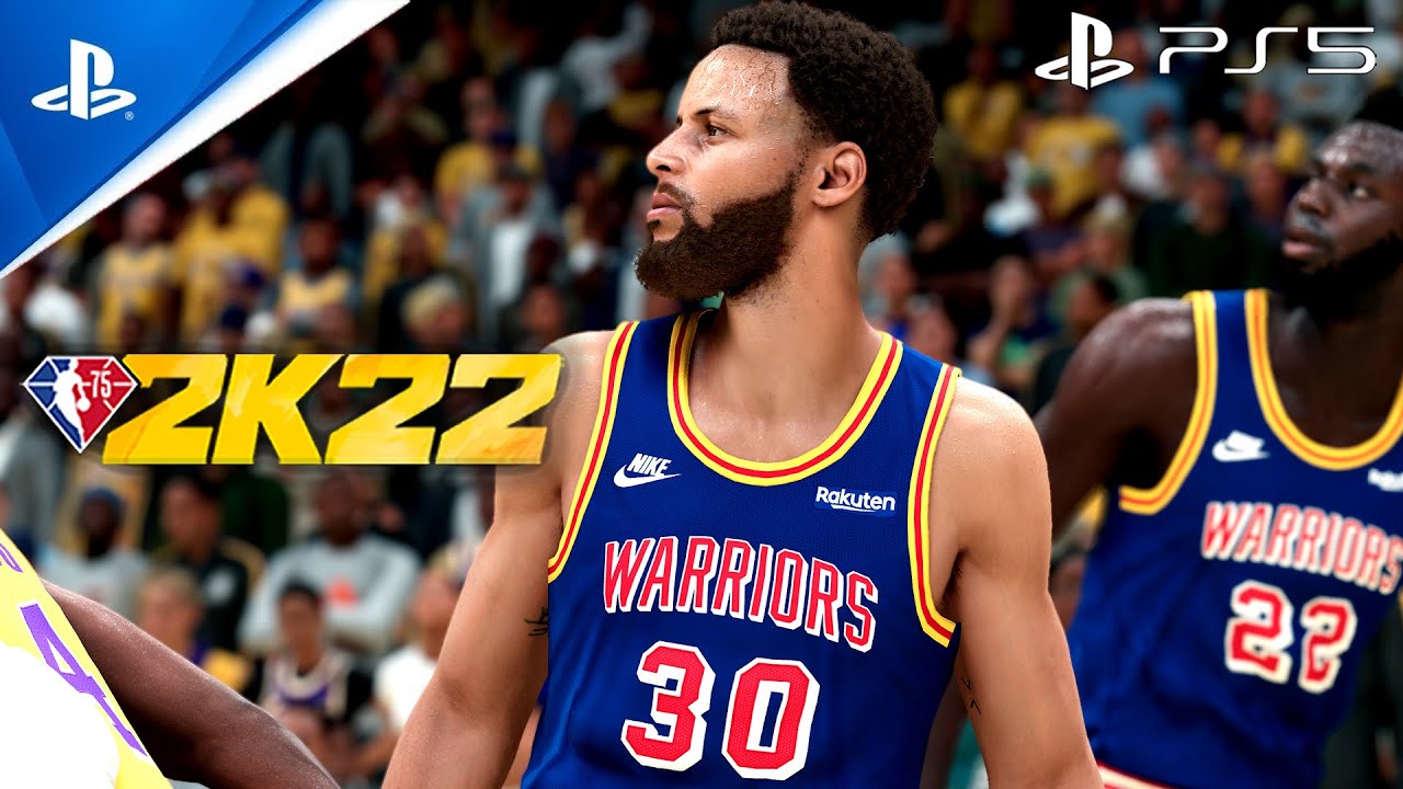 (PS5) NBA 2K22 Next-Gen 4K Gameplay - WARRIORS @ LAKERS