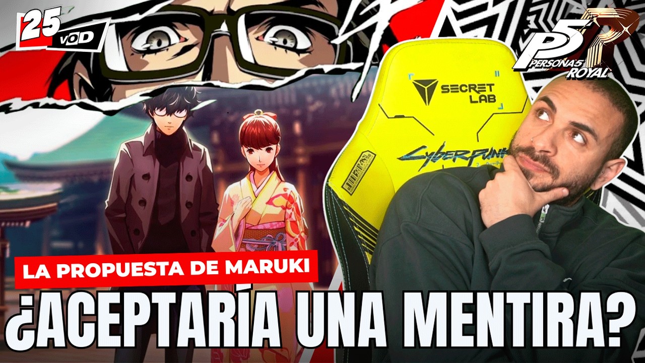 ¡EL GIRO QUE LO CAMBIA TODO! La propuesta de Maruki y el secreto de Sumire | Persona 5 Royal #25