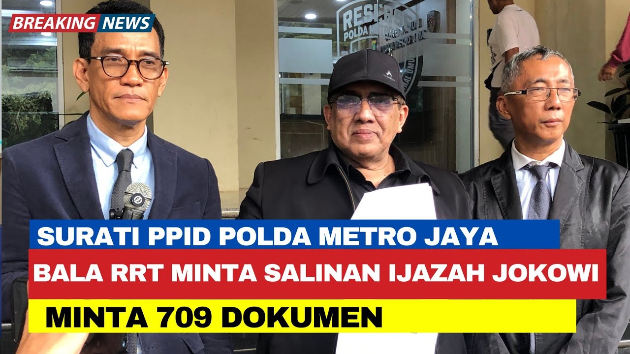 Live Bala RRT di Polda Metro Jaya