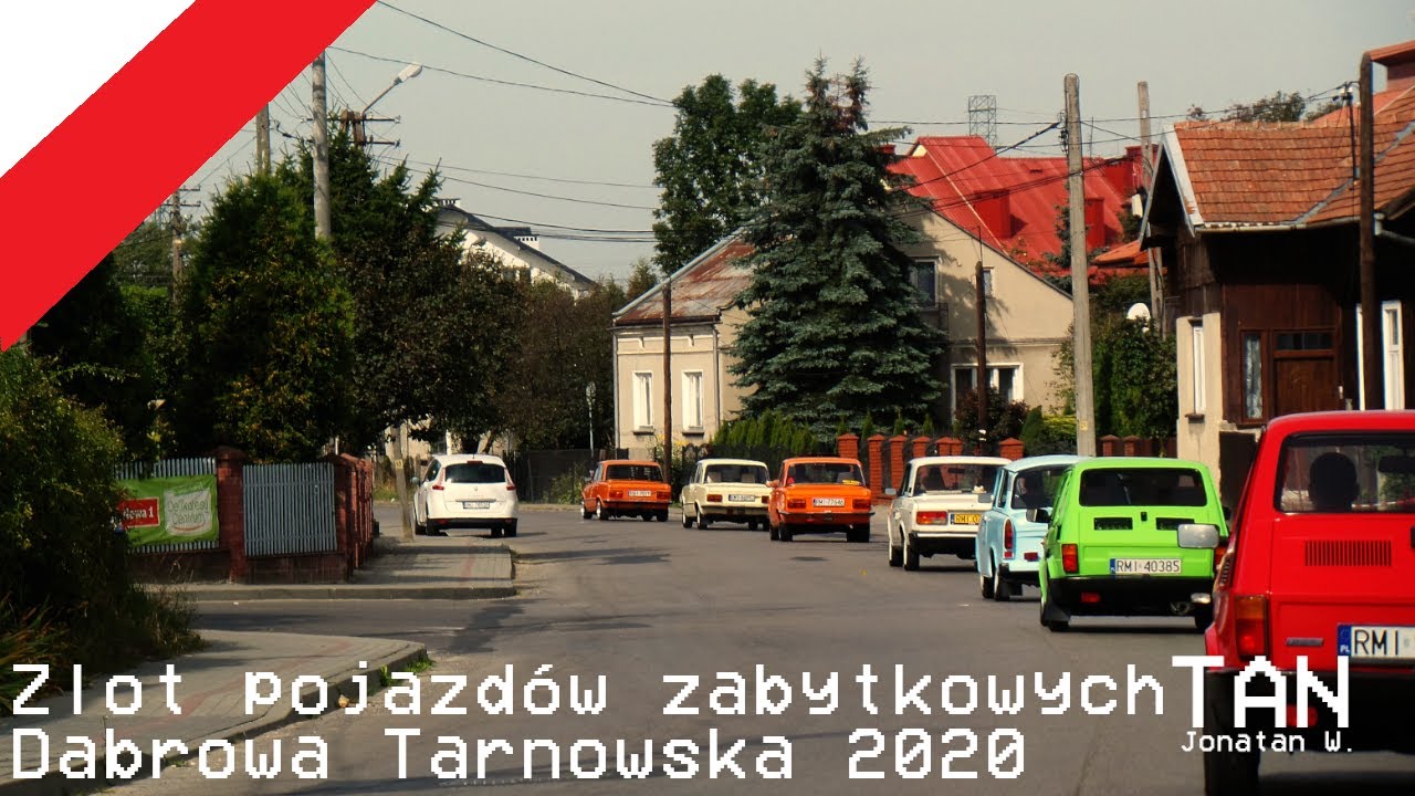 Zlot pojazdów zabytkowych 2020 | Dąbrowa Tarnowska | Cz.1 |