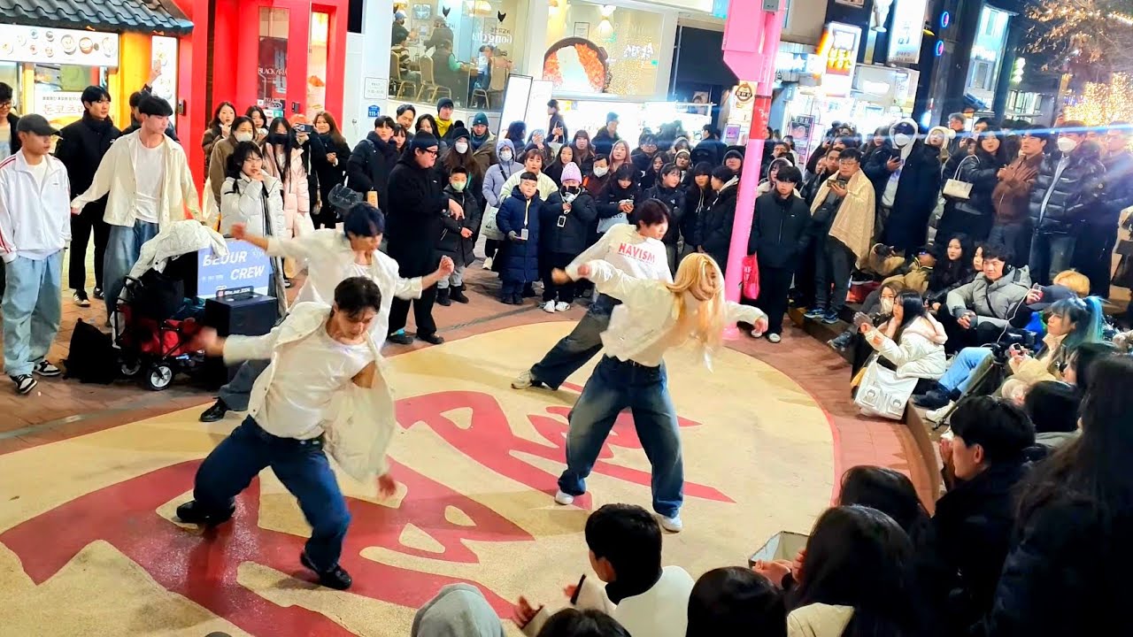 [STREET ARTIST] BE OUR. INTERACTIVE HONGDAE BUSKING. 241214.