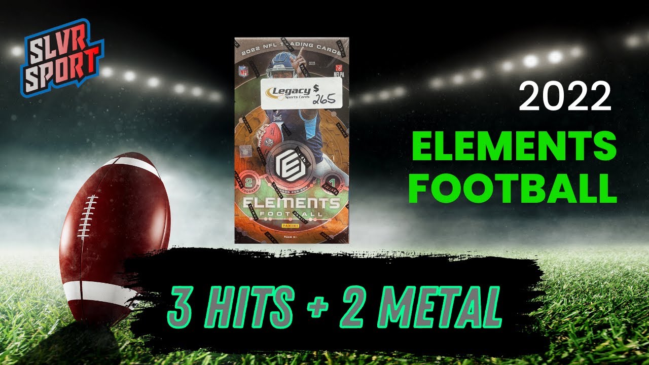 2022 Panini Elements Football Hobby Box. $265 = 5 Cards 🧐