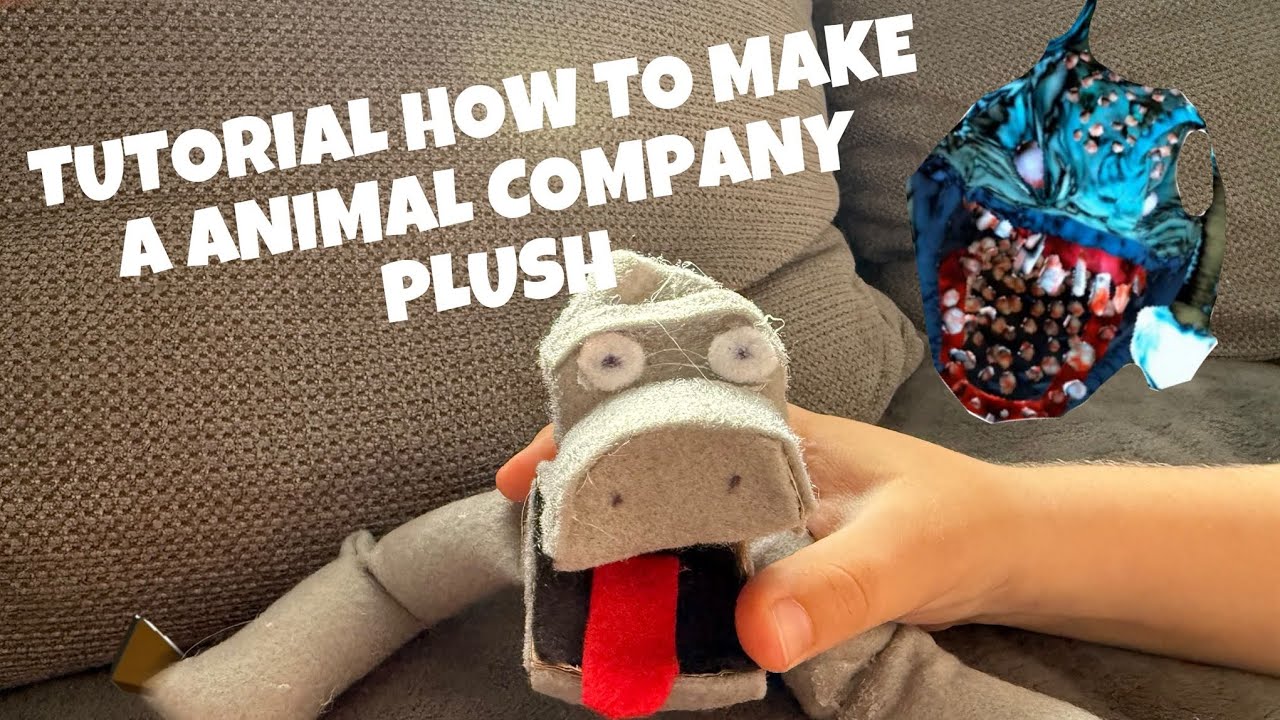 Animal company plush tutorial