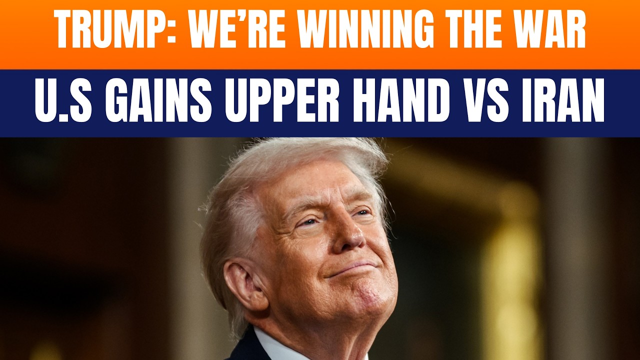 LIVE: Trump: “We’re Doing Very Well on the War Front” | U.S Gains Upper Hand vs Iran
