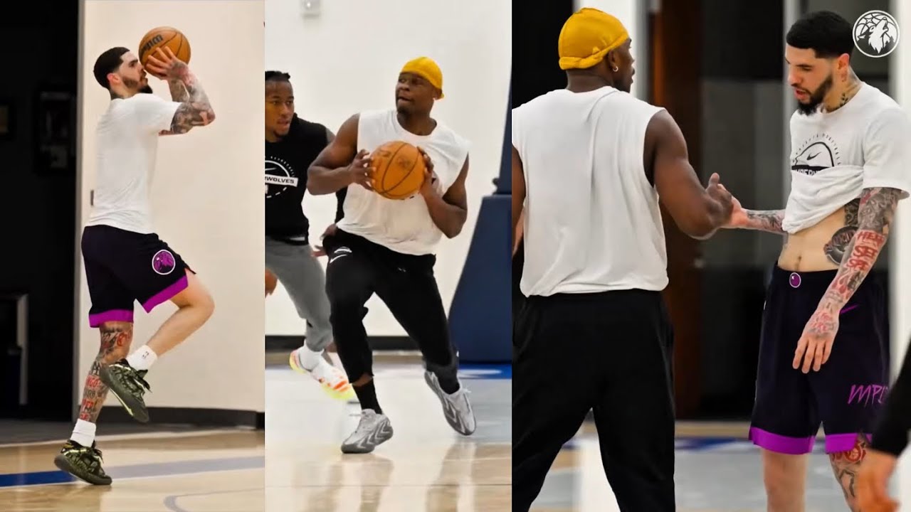 Anthony Edwards и LaMelo Ball показывают БЕЗУМНЫЕ навыки в двусторонней игре 🔥