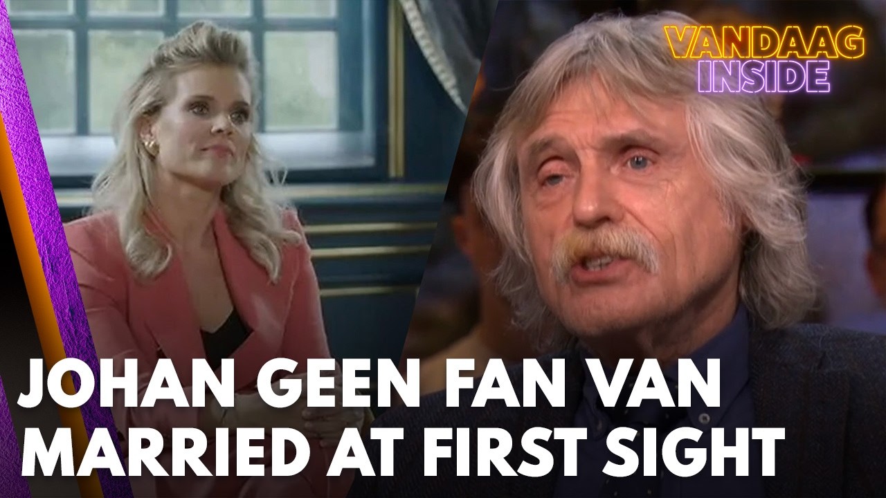 Johan Derksen windt zich op over Married at First Sight: &lsquo;Niets wetenschappelijks aan!&rsquo;