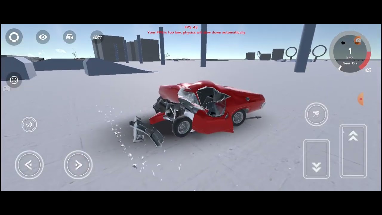 Batida de carros nas cópias de beamNG drive 
