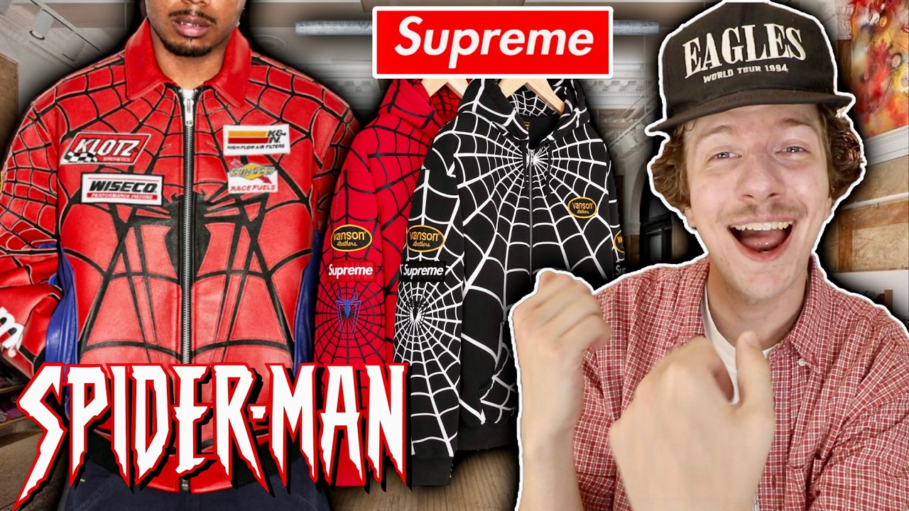 НЕ ПРОПУСТИ эту коллаборацию Supreme и Spiderman! (14-я неделя)