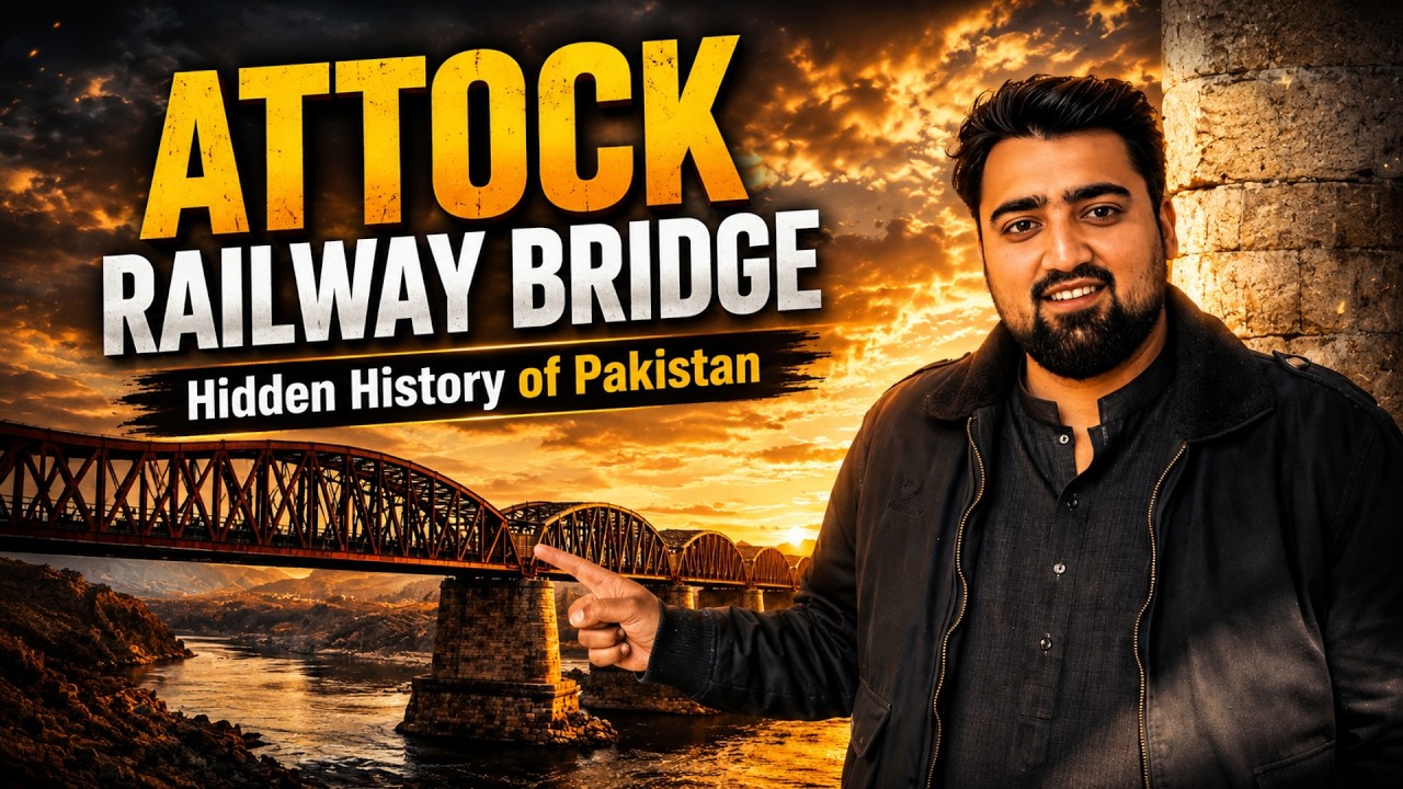 Attock Khurd Railway Bridge | Railway Station | Indus River | Full Tour