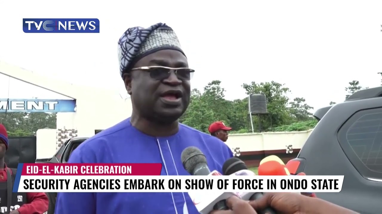 Security Agencies Embark On Show Of Force In Ondo State