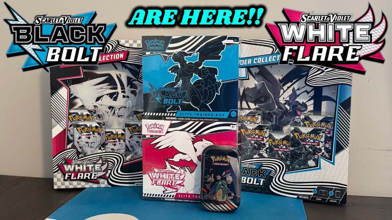 BLACK BOLT & WHITE FLARE ARE HERE!! Opening at least ONE of EVERY RELEASE DAY PRODUCT!!