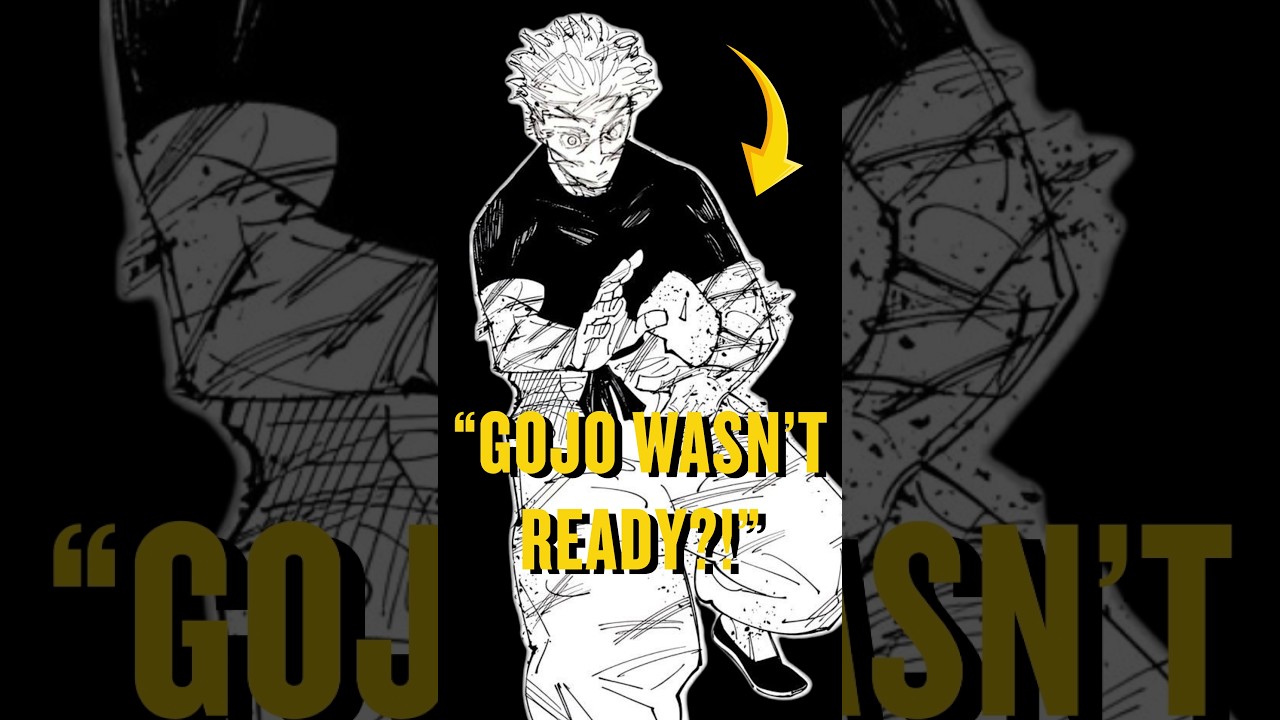 Gojo Had the Advantage&hellip; So Why Did He Wait?This Changes Everything