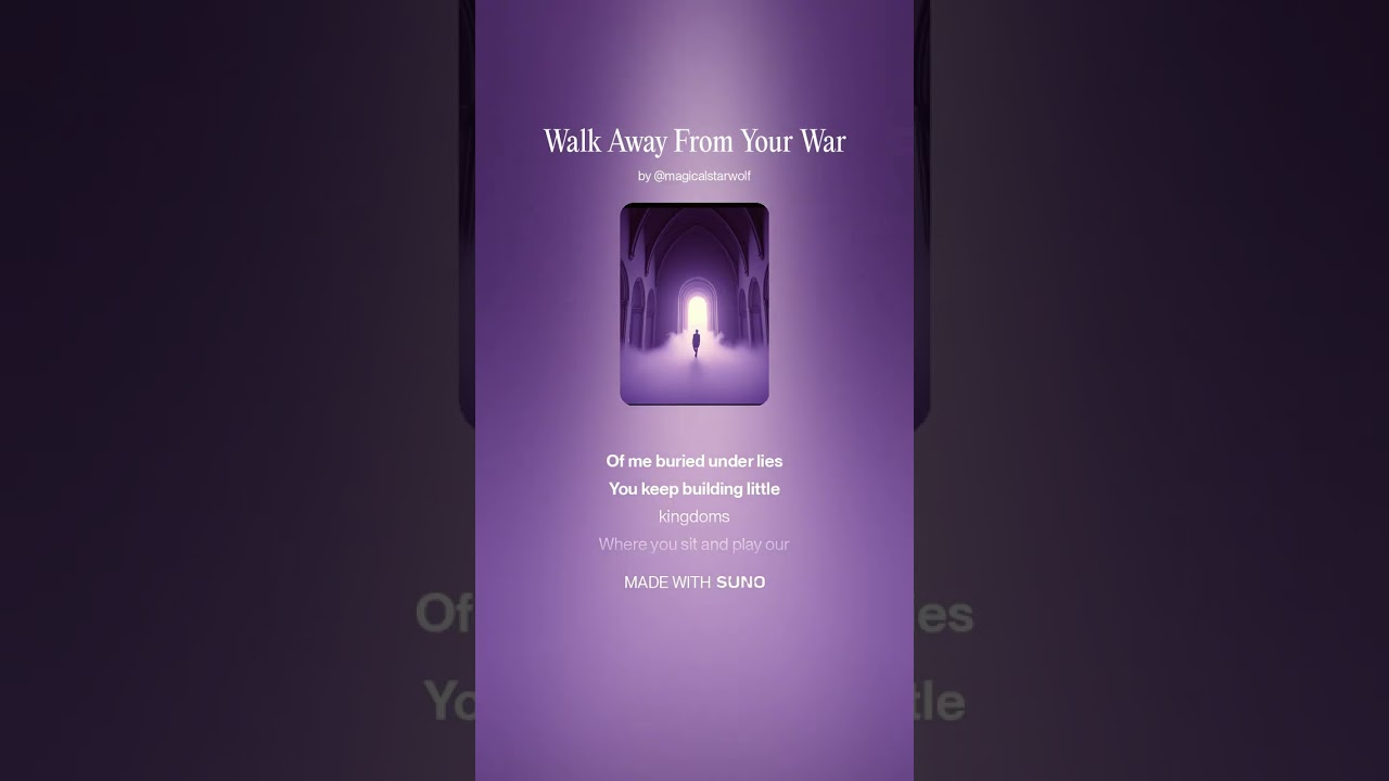 Walk Away From Your War