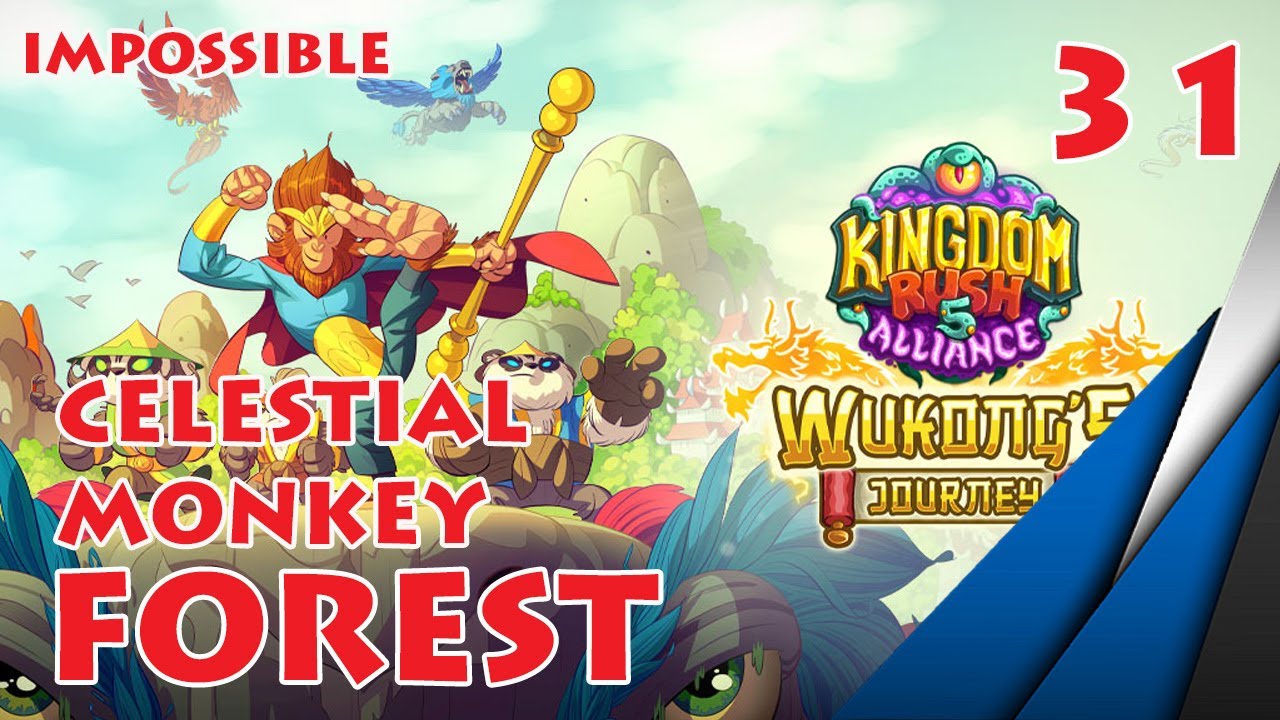 Kingdom Rush 5: Alliance - 31. Celestial Monkey Forest - Impossible - 3 Stars (PC) - Wukong Journey