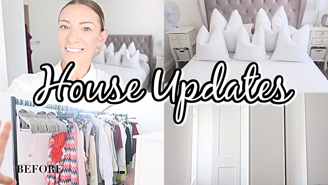 HOUSE UPDATES // IKEA PAX WARDROBE BEFORE & AFTER // VLOG