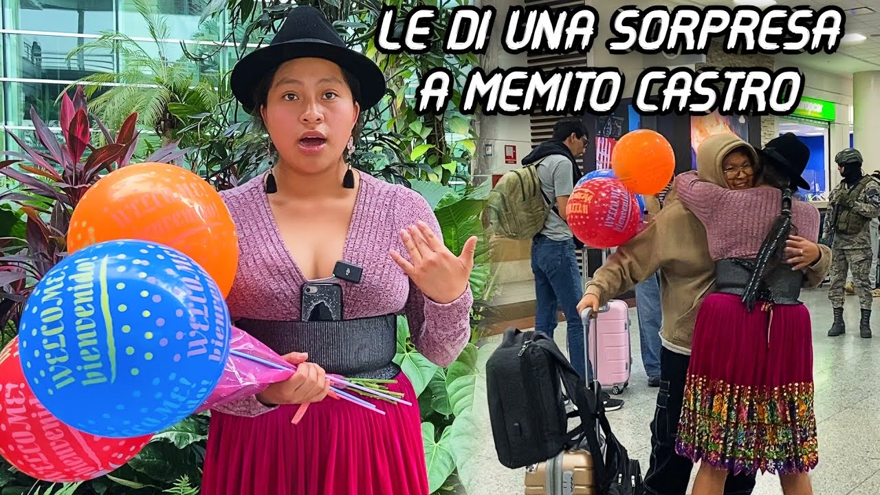 BIENVENIDA DE MI ÑAÑO QUE VIENE DE EUROPA - Georgina Castro