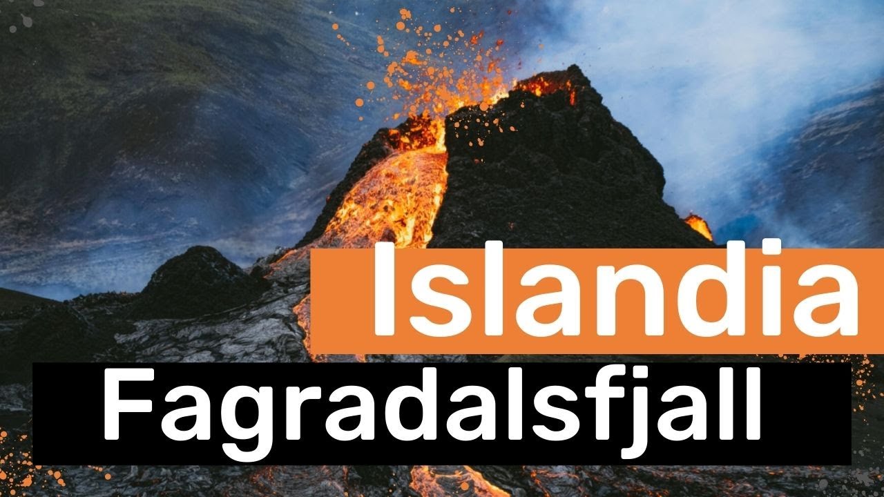 Erupcja wulkanu w Fagradalsfjall - Islandia