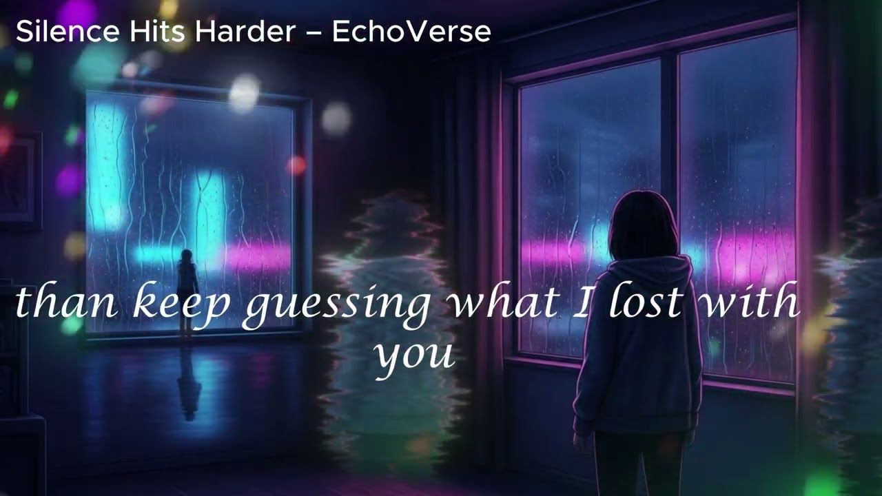 🎵 Silence Hits Harder– EchoVerse🎶Original English songs 💔 Emotional & storytelling lyrics