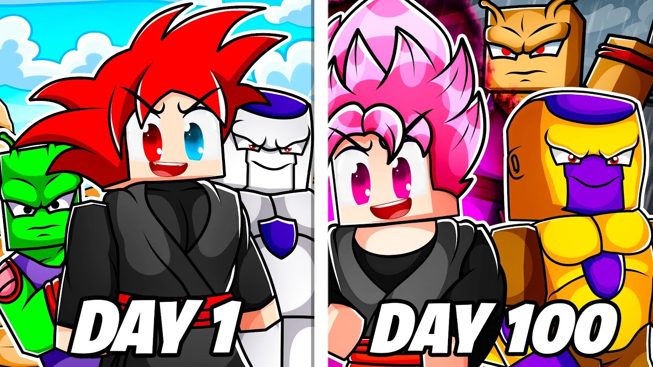 We Survived 100 Days In DRAGON BLOCK C Minecraft (3 Friends) THE MOVIE