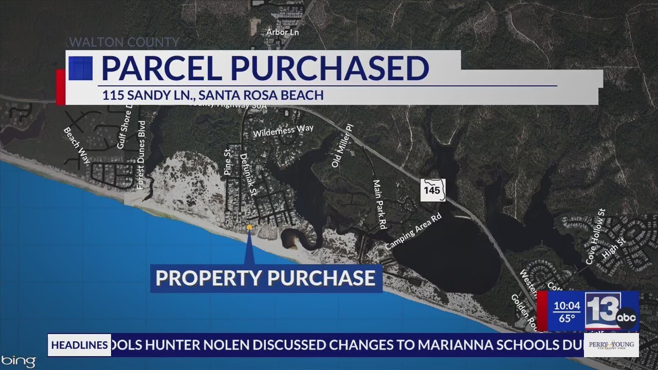 Walton County acquires beachfront land in effort to enhance public access