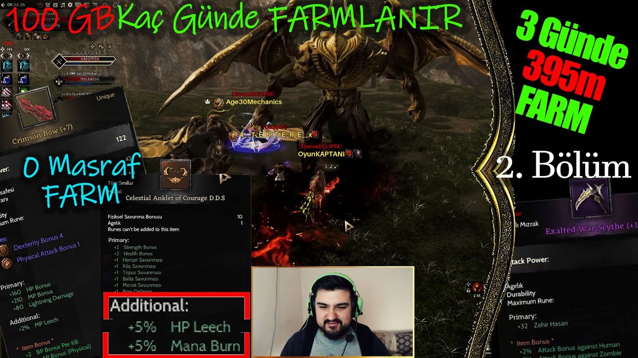 Rise Online KASA -96 GB Bölüm 2 & EN İYİ FARM TAKTİĞİ NE ?