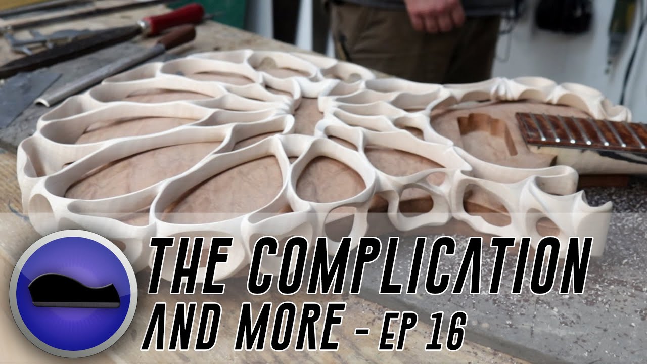Ep 16  Headstock and Backplate - The 90 Hour Build - The Complication