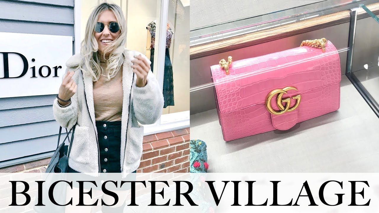 LUXURY SHOPPING AT BICESTER VILLAGE DESIGNER OUTLET 2018 + NEW GIVENCHY BAG | Em Sheldon ad