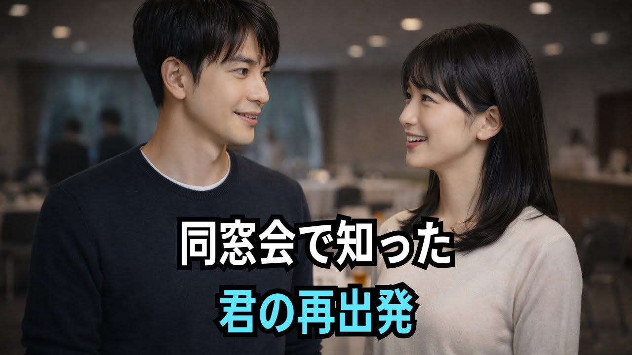 同窓会で知った君の再出発【感動・朗読ドラマ】