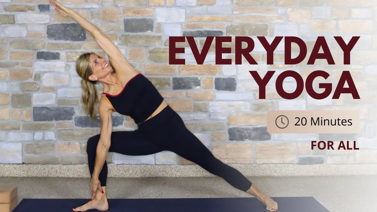 20 Minute Everyday Yoga Practice | Gentle Yoga Flow for Beginners & All Levels