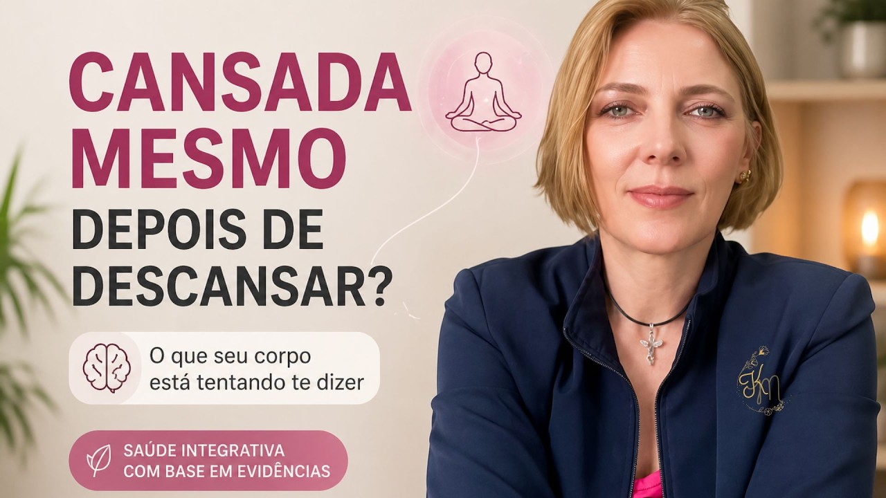 🧠 Descansa e continua cansado? O que mantém o corpo em estado de alerta #terapiasintegrativas