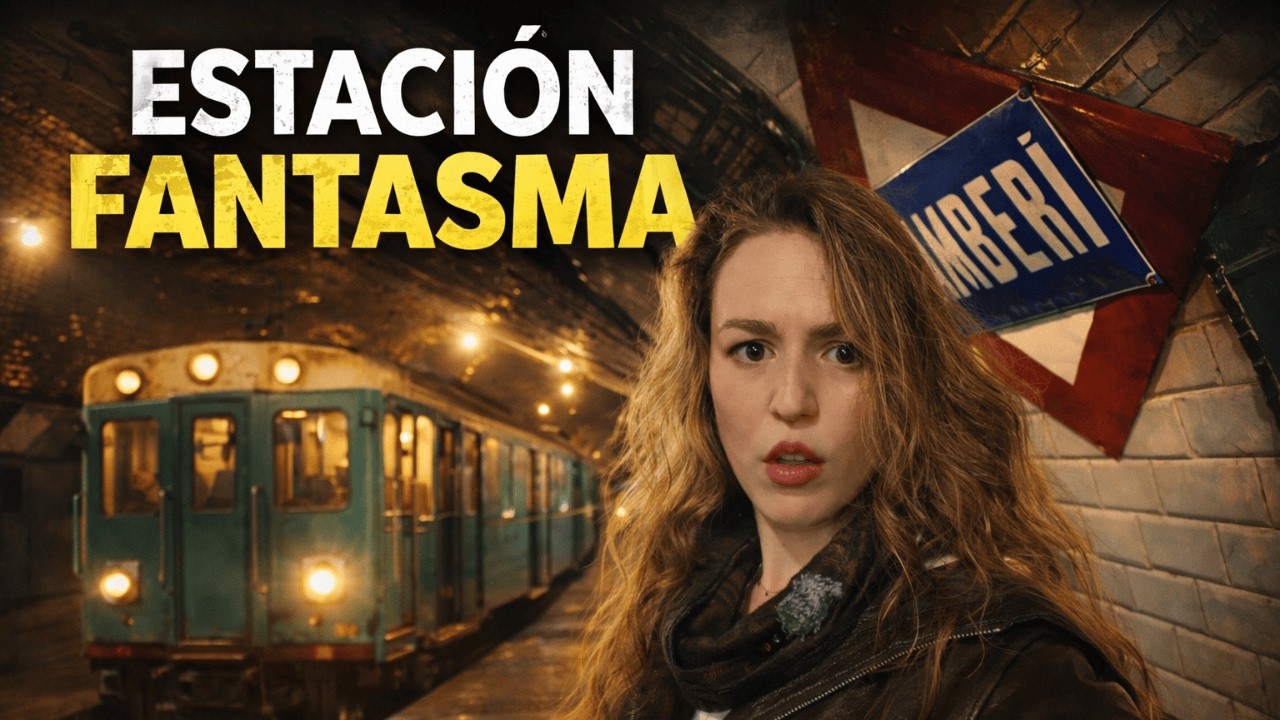 La ESTACI&Oacute;N FANTASMA ABANDONADA del metro de Madrid