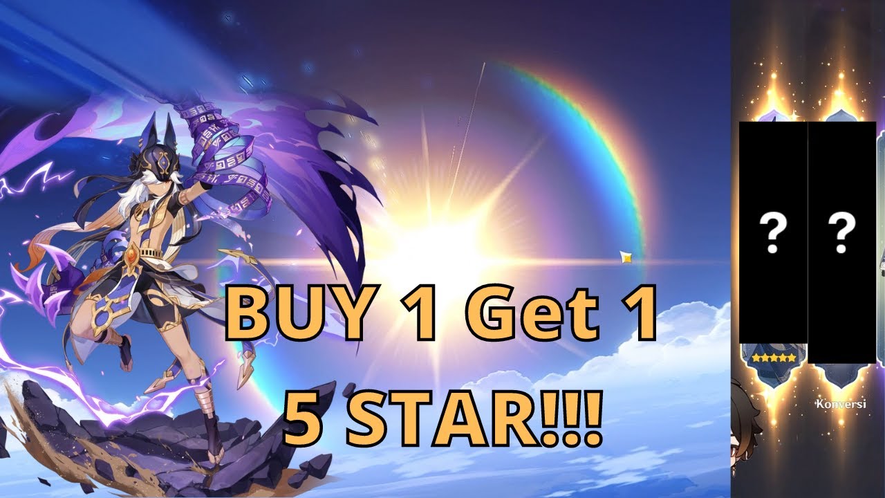 DAPAT BUY ONE GET ONE BINTANG 5 DIBANNER CYNO!? - Genshin Impact