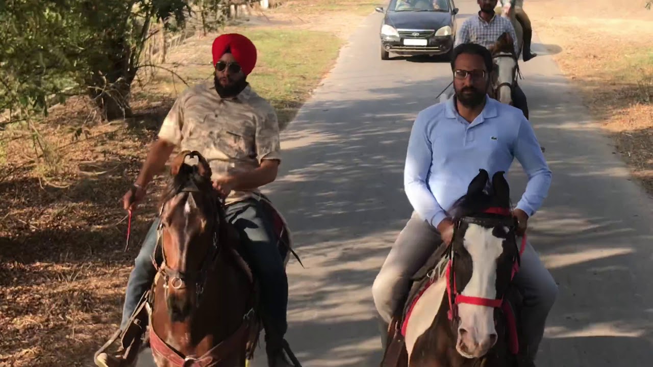 Long riders ride at sidhu farms Panj kosi