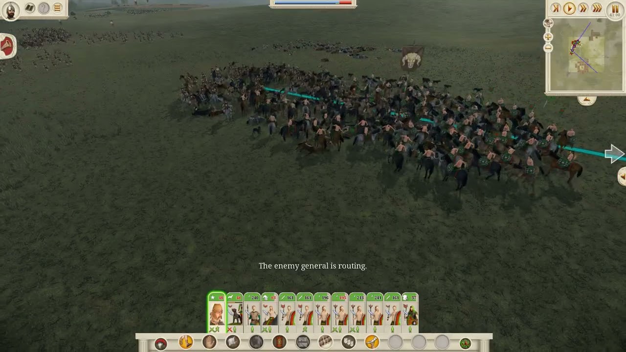 Rome Remastered: Total War; Gaul Campaign #37 Battle of Aquitania