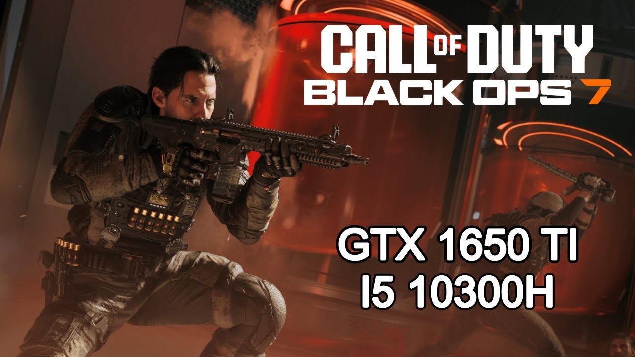 Call Of Duty Black Ops 7 | 1080p Minimum Settings | GTX 1650TI i5 10300H