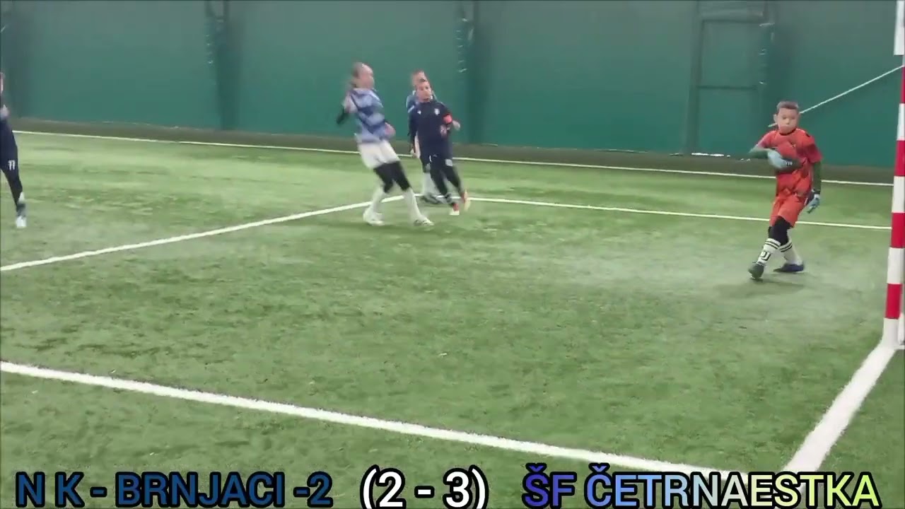 NK. -BRNJACI-2  (2 - 3)  ŠF.  ČETRNAESTKA /2014 godište - Tango zimska liga - 21.12.2024