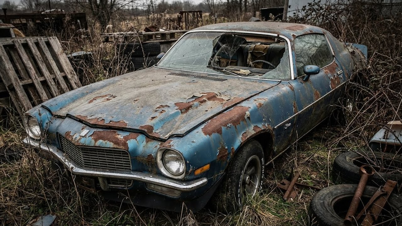 Full ASMR Restoration Of 1970 Chevrolet Camaro Car | Car Manufacturing | Factory Frenzy