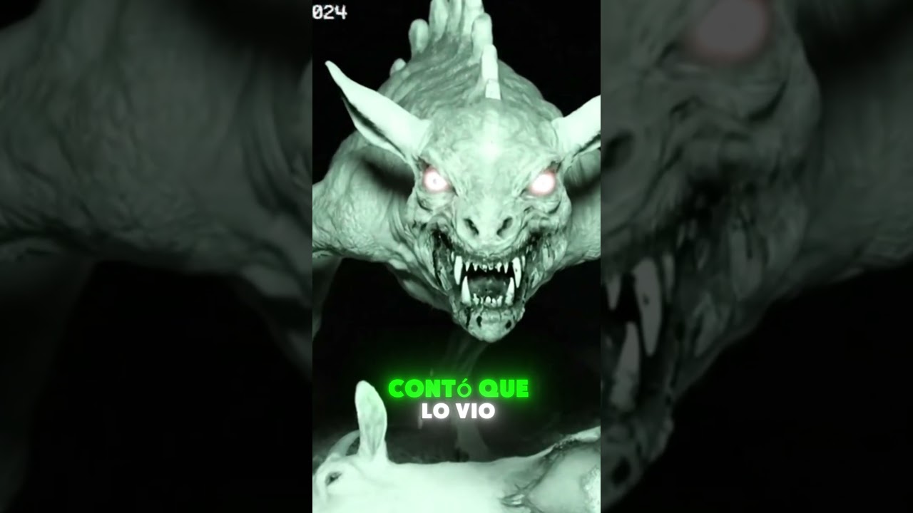 el chupacabras . #halloween #horror #terror #escalofriante #miedo #suspenso #sobrenatural