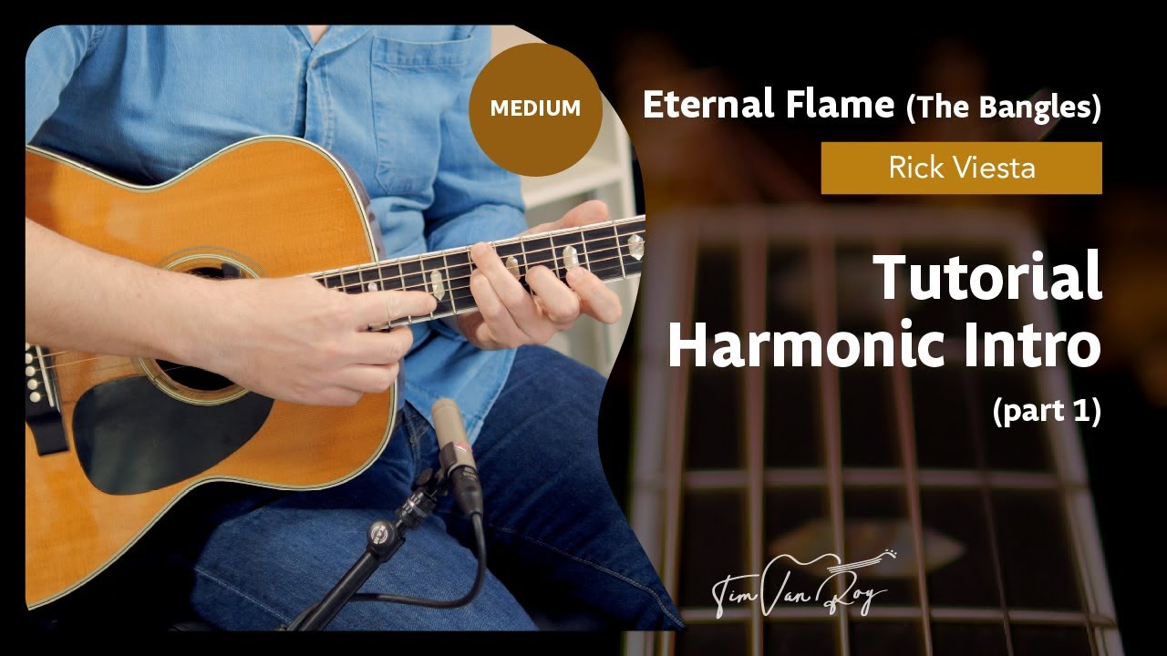 Eternal Flame (The Bangles) - Solo Acoustic Tutorial