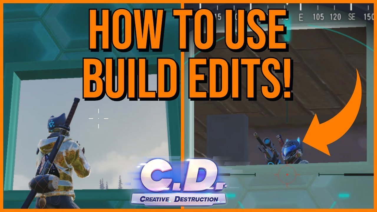 Creative Destruction | Editing your builds basic look on PC, and Mobile Tutorial