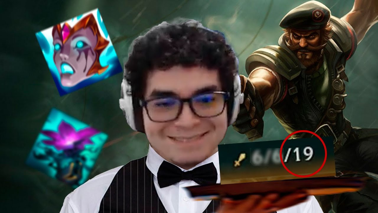 TIVE QUE VIRAR GARÇOM,COM GANGPLANK AP! (hydrogen clips)