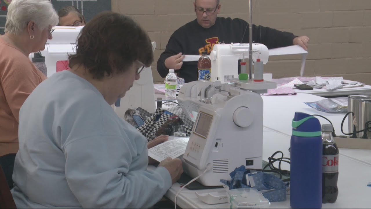 Local quilters sew blankets for NICU babies