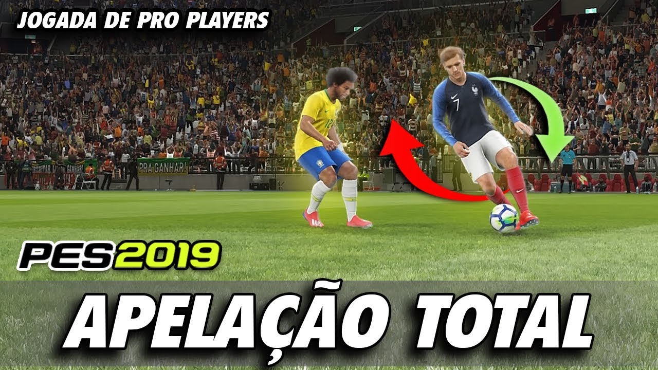 A JOGADA MAIS ROUBADA DO PES 2019 - AS JOGADAS MAIS CHETADAS DO JOGO