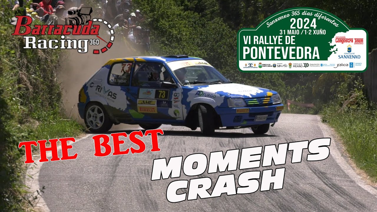 VI RALLYE PONTEVEDRA 2024 THE BEST MOMENTA AND CRASH // #010 // #2024