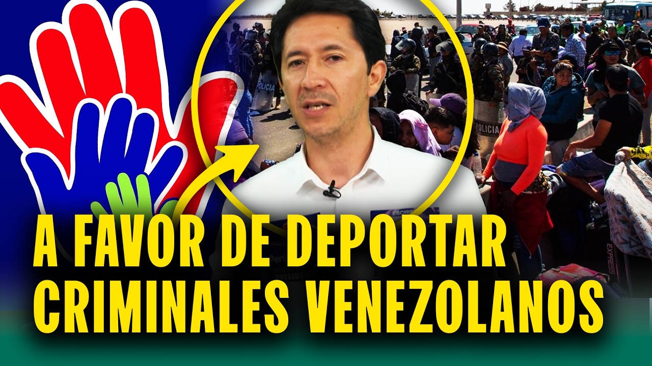 Diego Koster de Perú Acción: 'Somos los únicos que proponen la deportación inmediata de ilegales'