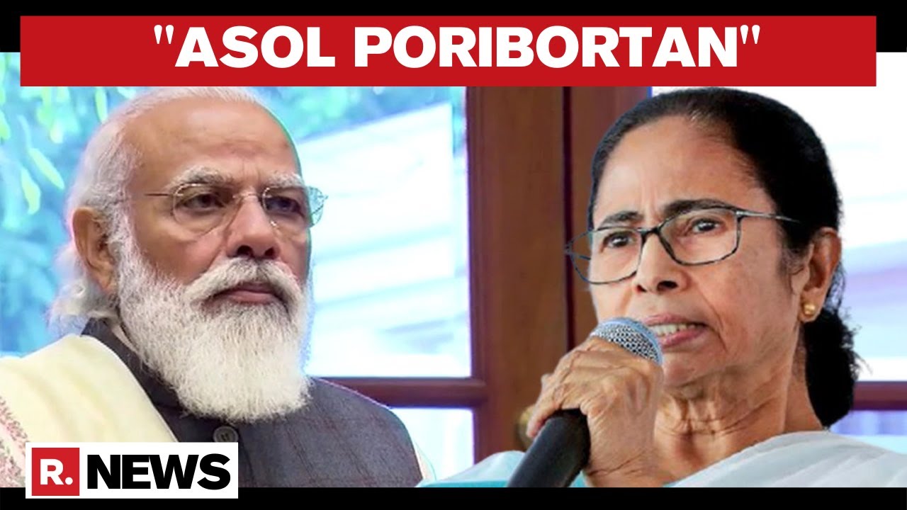 PM Modi Pushes For 'Asol Poribortan' In West Bengal, Slams TMC At Brigade Rally