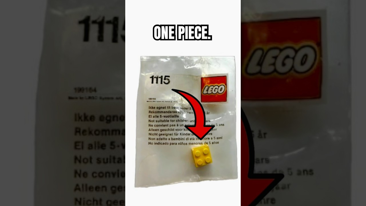 The SMALLEST LEGO Set?