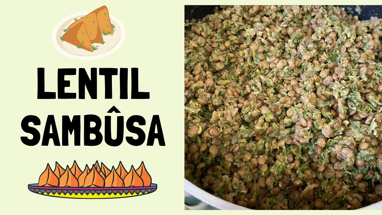 ETHIOPIAN LENTIL SAMBÛSA I Missir | Ramadan Vegetarian Recipes I Hararicooks