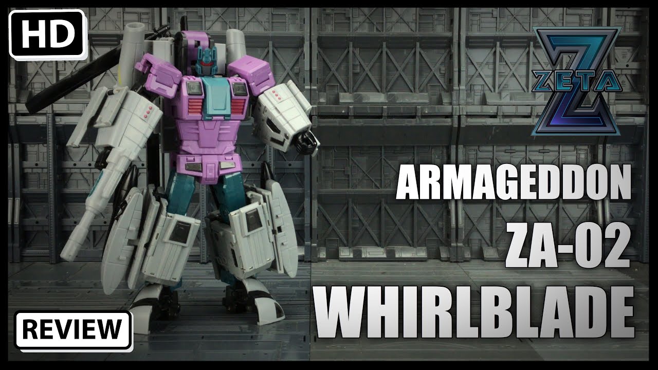 Zeta Toys Armageddon ZA-02 Whirlblade Transformers Masterpiece Vortex