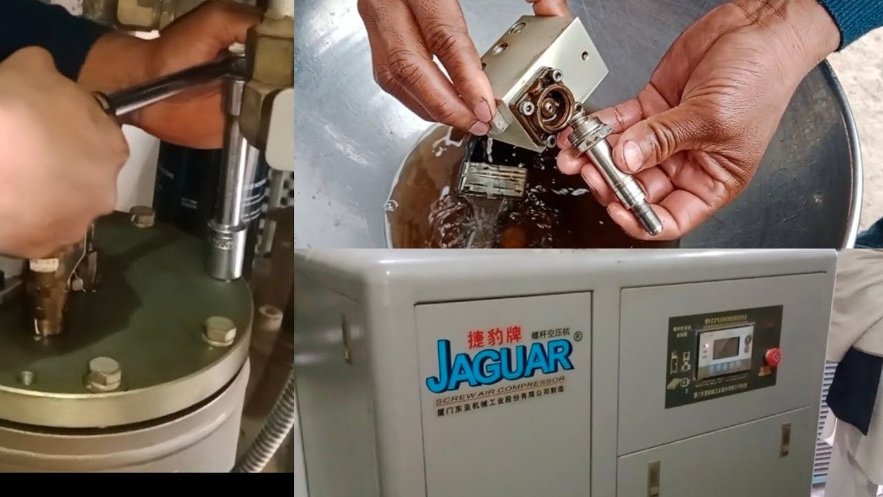 Preventive Maintenance Video of Jaguar Air Compressor